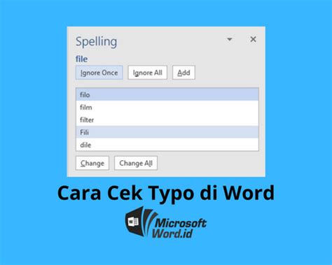 Cara Cek Typo di Word Supaya Penulisan Lirik Lagu Makin Kece Cara Cek Typo di Word Supaya Penulisan Lirik Lagu Makin Kece