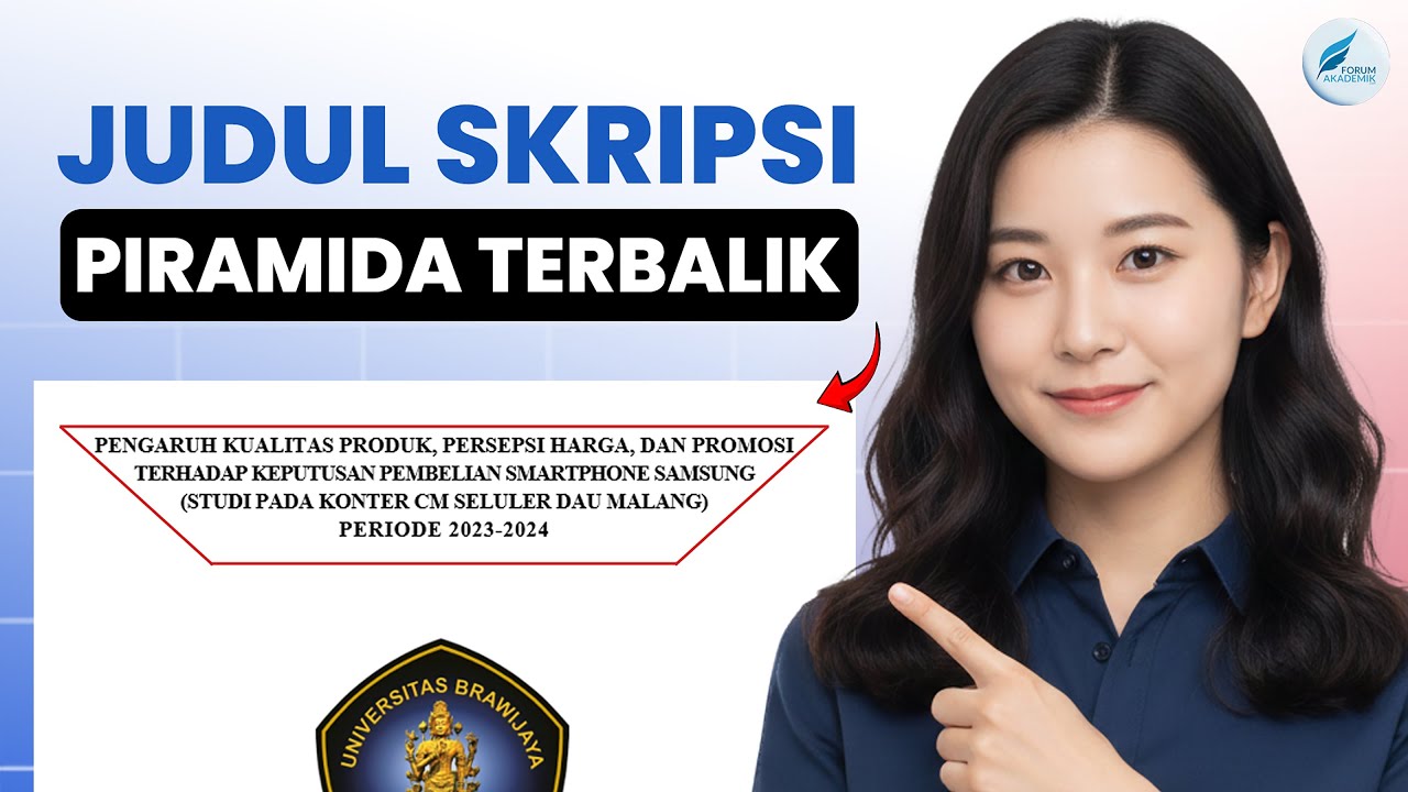 3 Langkah Mudah Cara Membuat Judul Skripsi Piramida Terbalik di Word yang Wajib Tahu