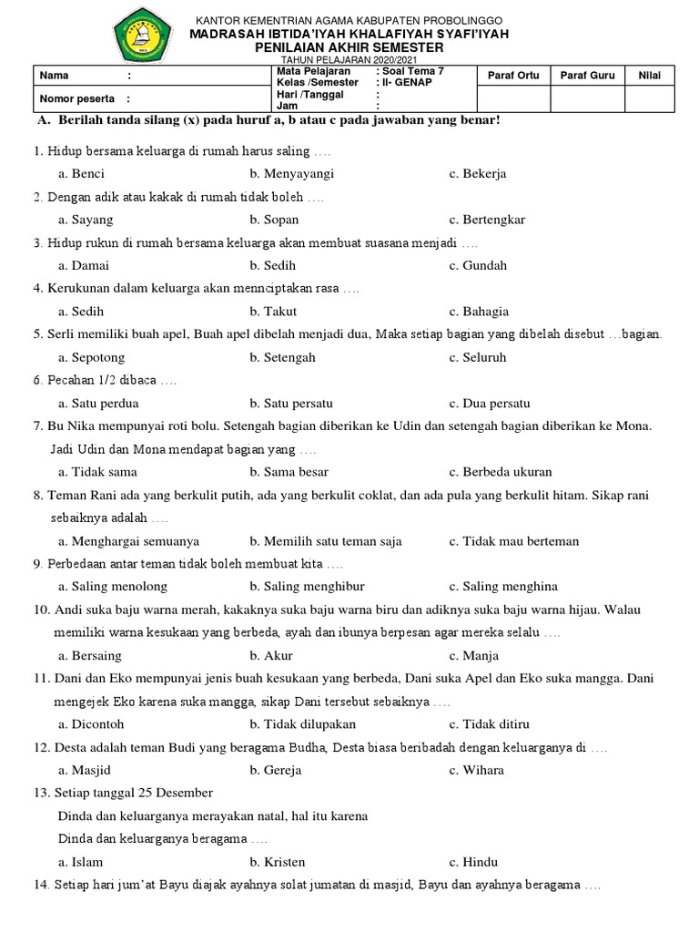 5 Fakta Mengejutkan Soal Tema 7 Kelas 3 PDF yang Wajib Tahu Guru dan Orang Tua di 2026