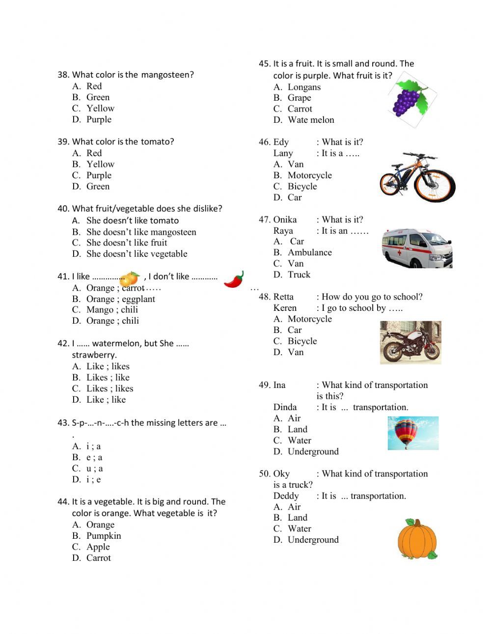 5 Fakta Penting Soal Bahasa Inggris Kelas 3 SD Semester 1 PDF yang Wajib Orang Tua Tahu