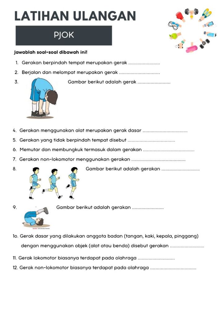 5 Soal Gerak Lokomotor Kelas 3 yang Sering Muncul di SAT IPAS 2026, Wajib Tahu!