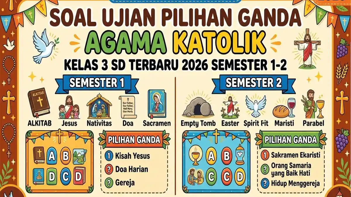 7 Cara Belajar Soal Agama Katolik Kelas 3 Semester 2 yang Terbukti Efektif
