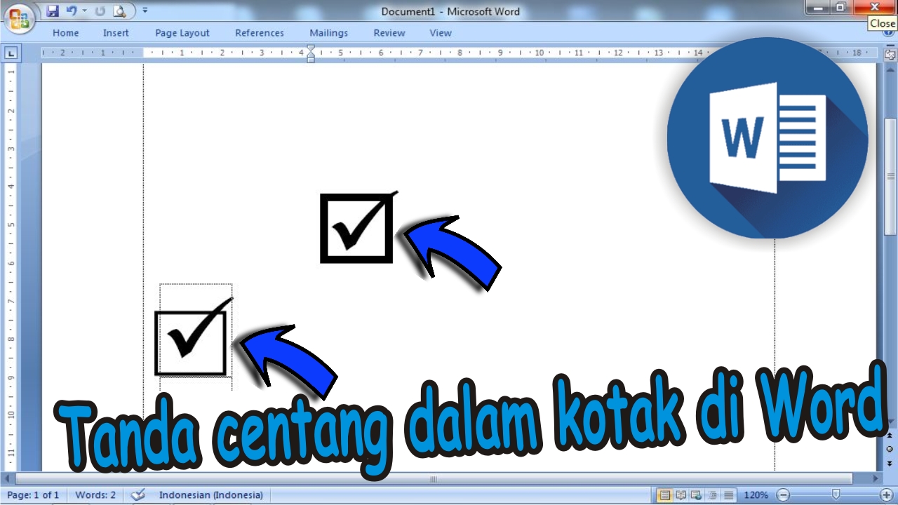 7 Cara Mencentang Kotak di Word yang Jarang Diketahui, Ternyata Semudah Ini Tanpa Ribet