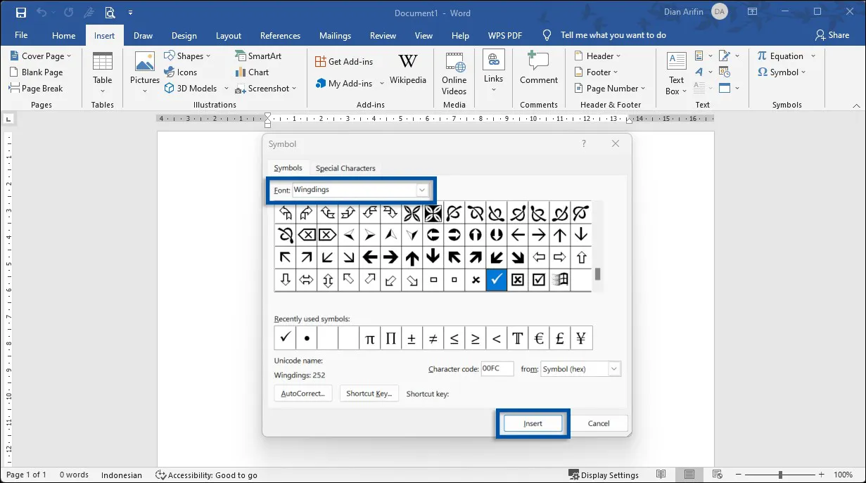 7 Cara Mencentang di Word untuk Pemula, Ternyata Semudah Ini dan Wajib Tahu Sebelum Terlambat 7 Cara Mencentang di Word untuk Pemula, Ternyata Semudah Ini dan Wajib Tahu Sebelum Terlambat