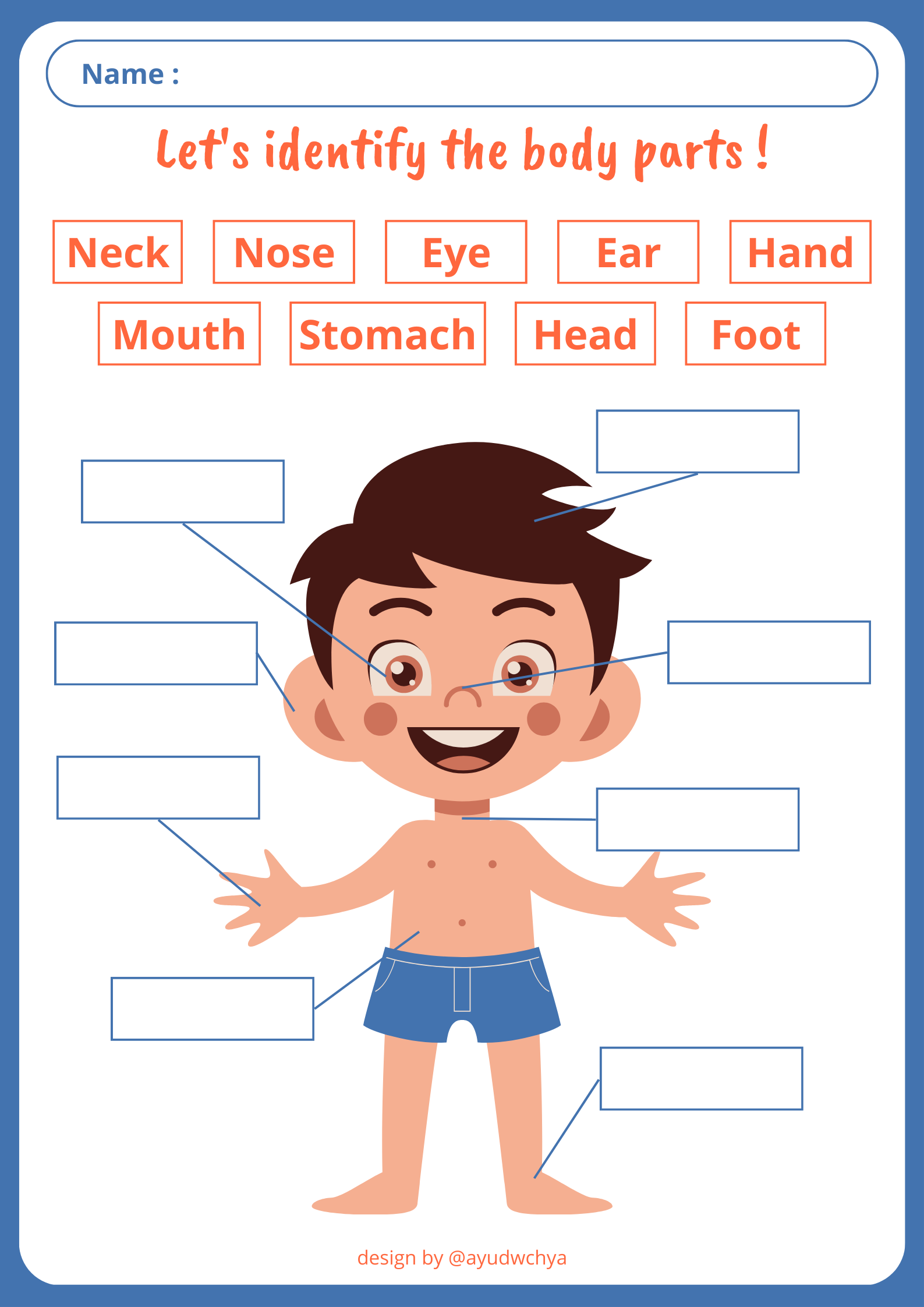 7 Contoh soal bahasa inggris kelas 2 tentang body and face yang wajib tahu sekarang