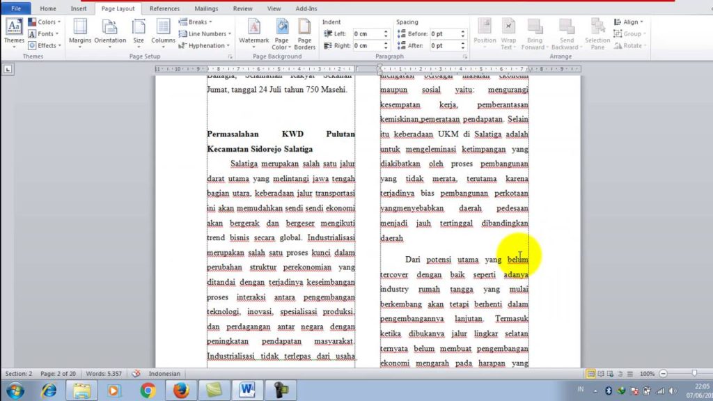Akhirnya Terungkap! 3 Cara Membuat Tulisan Berkolom di Word agar Titik Dua Sejajar