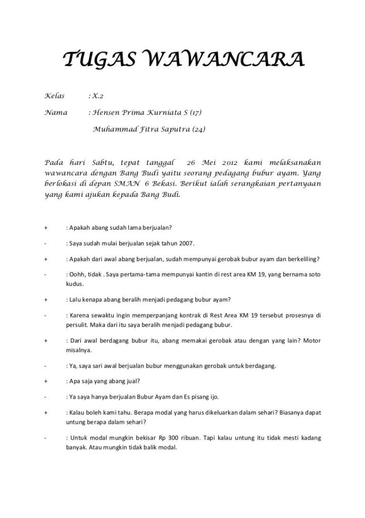Akhirnya Terungkap Contoh Soal Daftar Pewawancara Kelas 4 SD yang Sering Muncul dan Wajib Dikuasai Siswa Sebelum Ujian Akhirnya Terungkap Contoh Soal Daftar Pewawancara Kelas 4 SD yang Sering Muncul dan Wajib Dikuasai Siswa Sebelum Ujian
