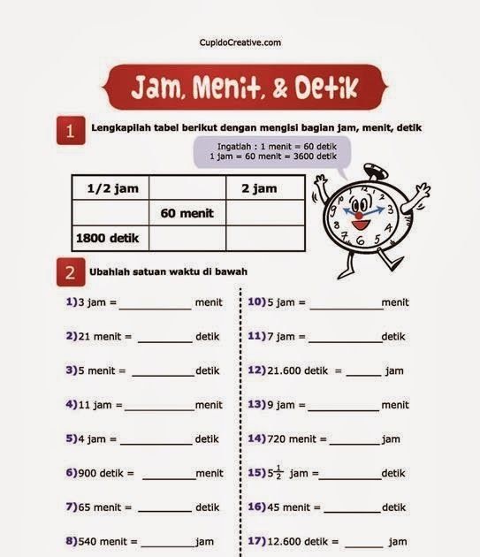 Contoh Soal dan Jawaban Satuan Waktu Kelas 4 SD, Ternyata Ini Trik Cepat yang Jarang Diketahui Guru Contoh Soal dan Jawaban Satuan Waktu Kelas 4 SD, Ternyata Ini Trik Cepat yang Jarang Diketahui Guru