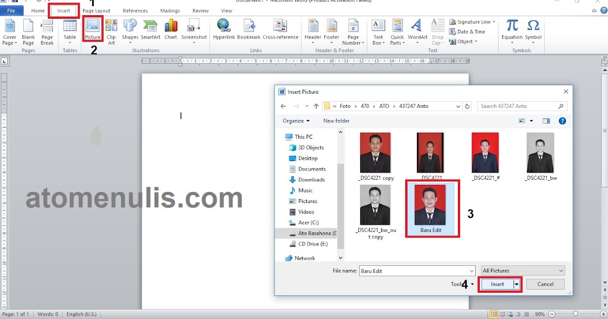 Rahasia Mengubah Filter Foto di Word 2010 untuk Pasfoto STAN 2026 yang Selama Ini Salah