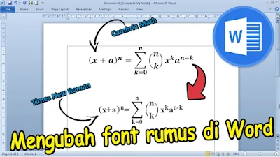 Rahasia Mengubah Font di Word pada Equation Tanpa Ribet, Cara Cepat yang Jarang Diketahui Rahasia Mengubah Font di Word pada Equation Tanpa Ribet, Cara Cepat yang Jarang Diketahui