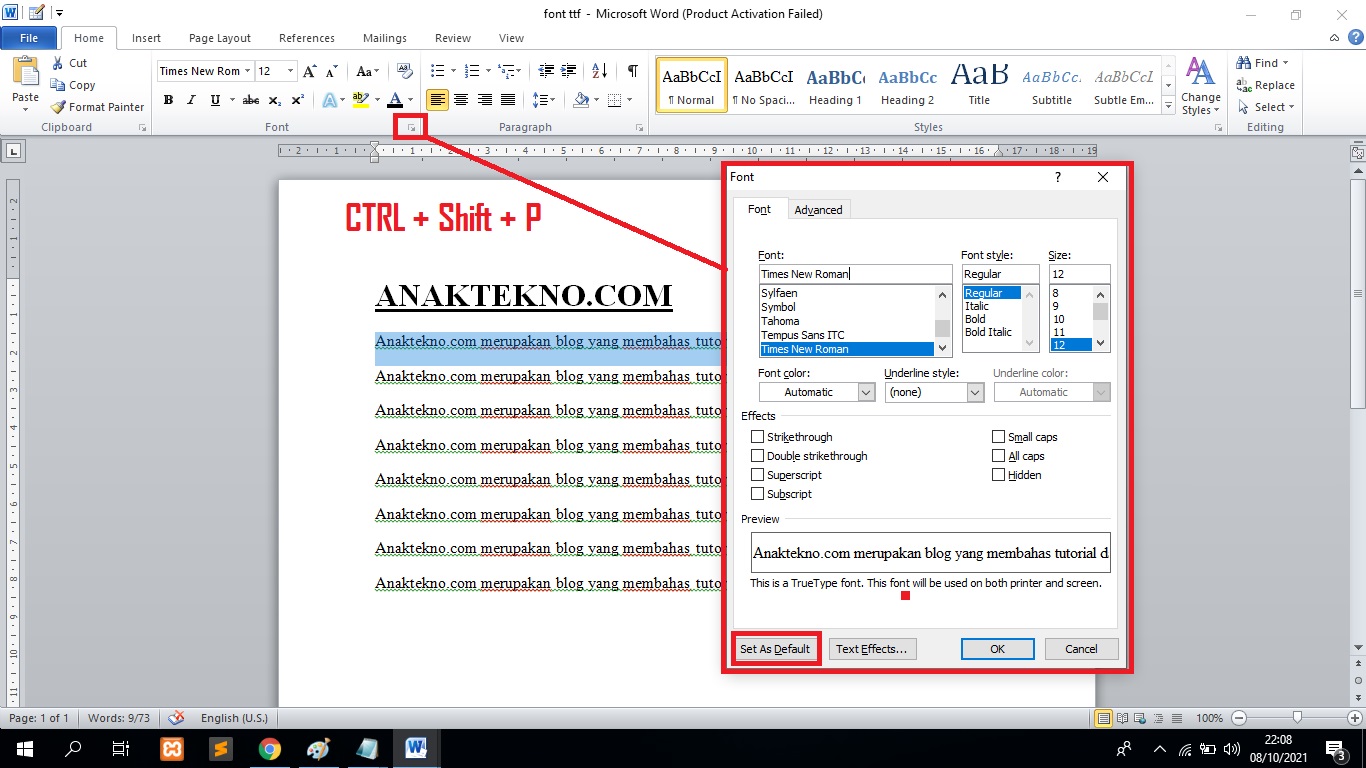 Rahasia mengubah font default word 2010 jenis huruf dalam 5 langkah mudah Sebelum Terlambat Rahasia mengubah font default word 2010 jenis huruf dalam 5 langkah mudah Sebelum Terlambat