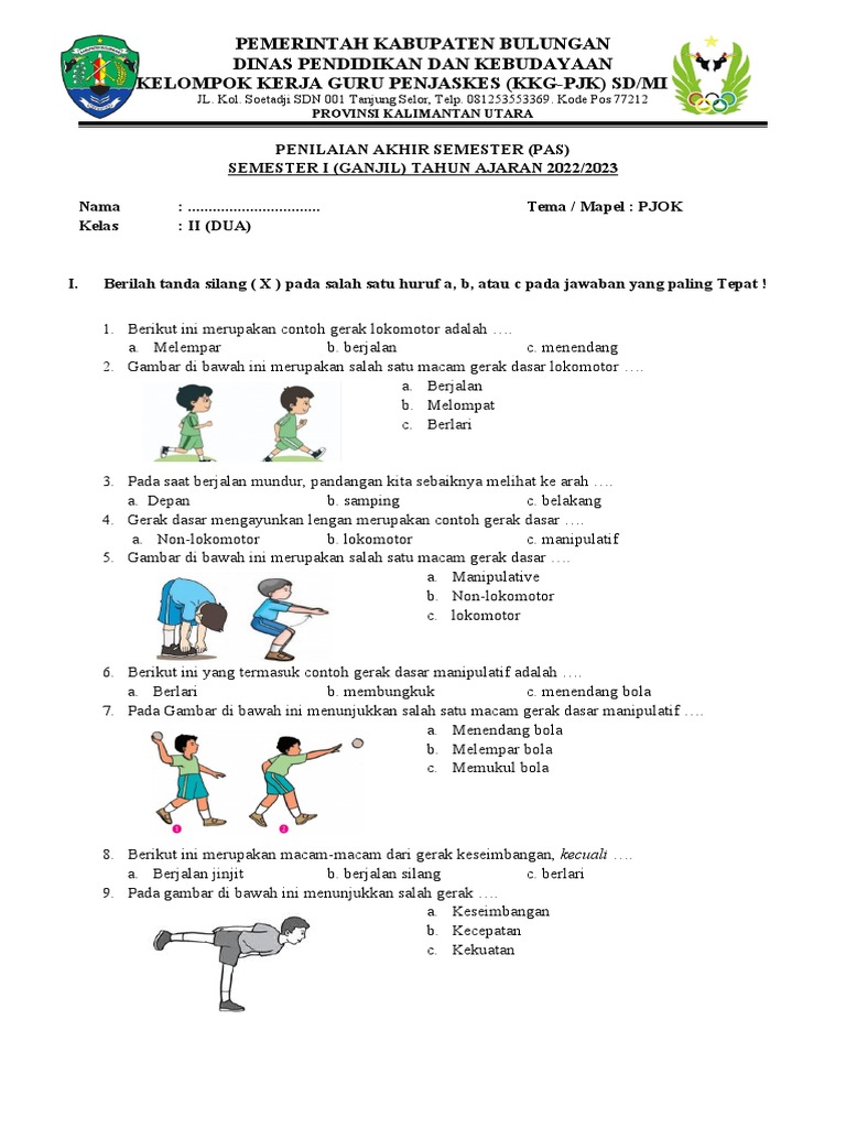 Terbukti Soal PJOK Kelas 2 SD Semester 1 Bikin Anak Cepat Paham, 5 Tips Praktis Diketahui