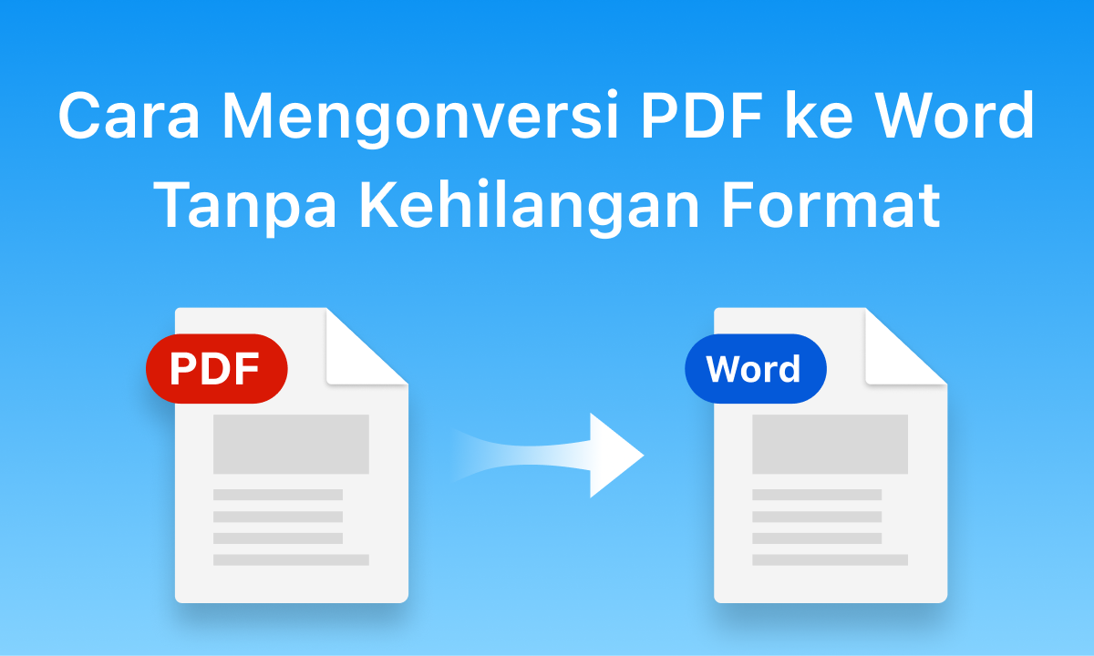 Konversi PDF ke Word Gratis Online dengan OCR