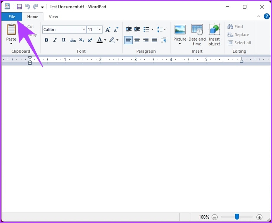 Como Colocar Tabela No Wordpad
