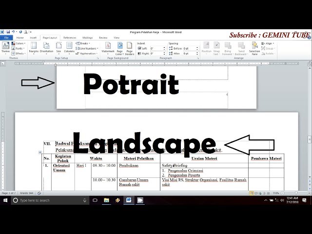Ternyata Ini Rahasia Cara Membuat Landscape di Word di Antara Portrait 2026 Tanpa Ribet