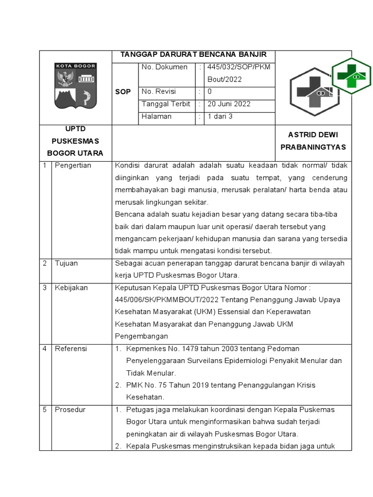 Pengembangan SOP Darurat di Sekolah: Membangun Lingkungan Belajar yang Aman dan Responsif